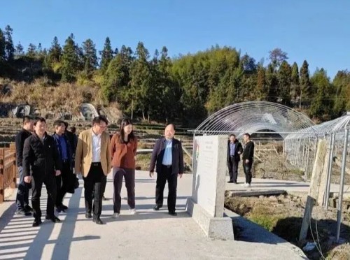 海峽科化公司黨委書記、董事長吳彩洪到福安市城陽鎮(zhèn)仙嶺村調(diào)研鄉(xiāng)村振興工作并慰問駐村干部2.jpg